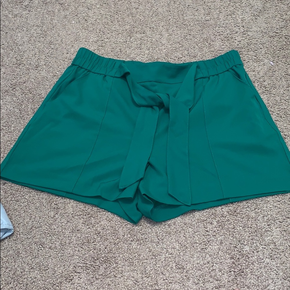 Green shorts - L